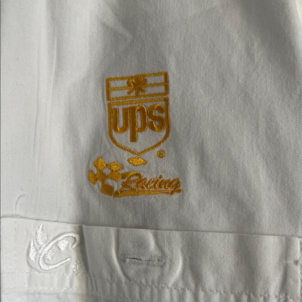 Chase Authentics White Shirt with Gold Embroidery - Picture 2 of 5